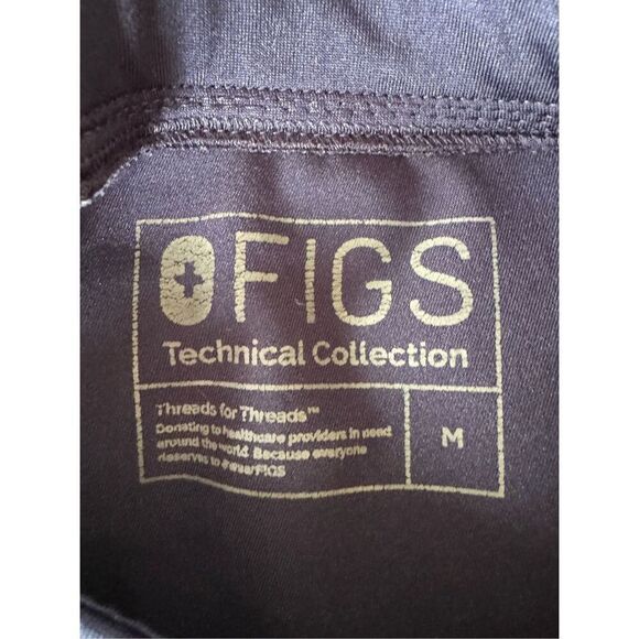 Figs Zamora Jogger Pants Navy Blue High Waisted Scrubs, Women’s M - Picture 8 of 8